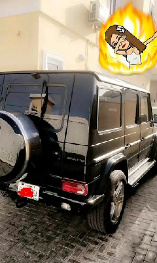 Comedian Bovi Aquired A Brand New G Wagon (Photos)